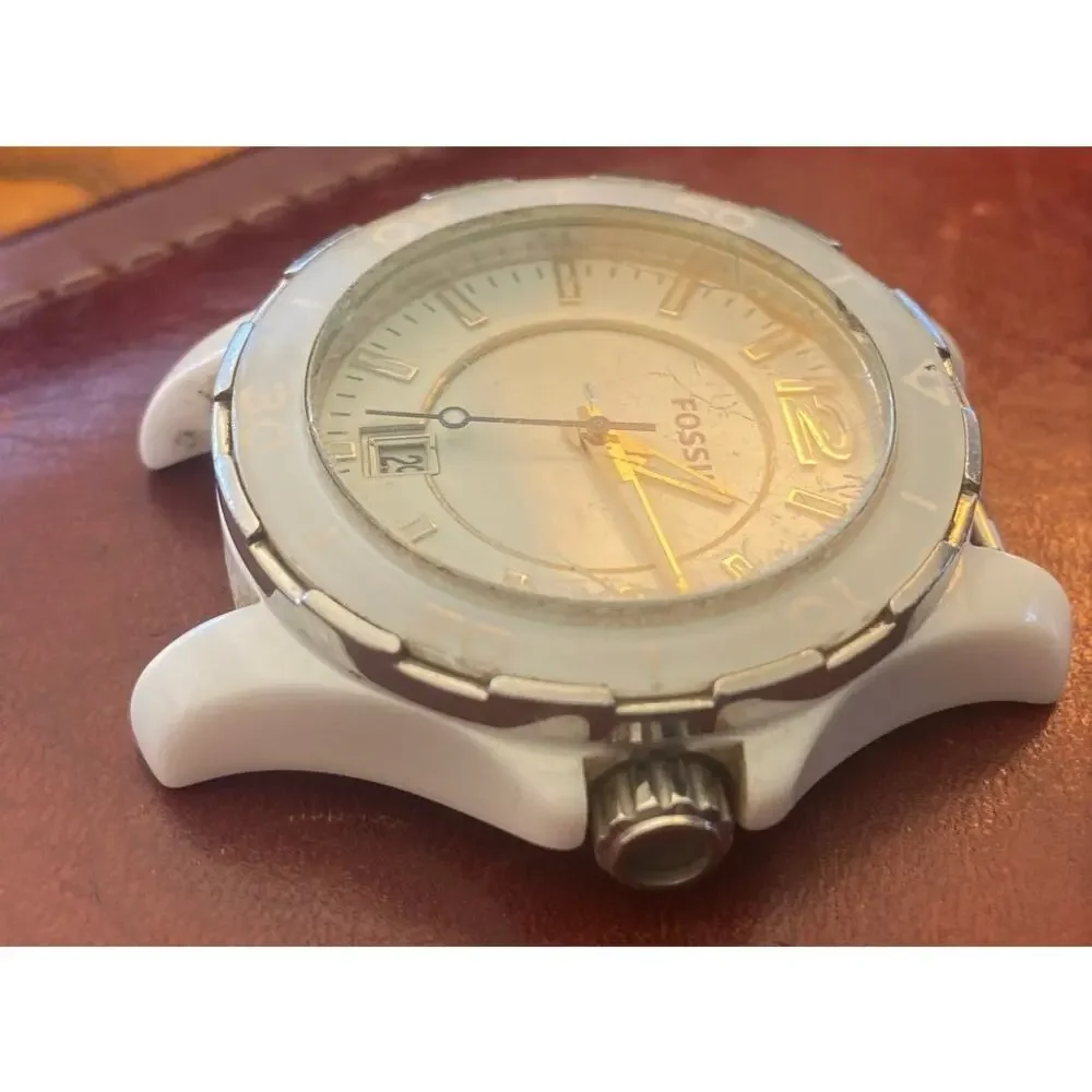 Unisex 40mm Thick Case Fossil Watch, CE-1034, No Band